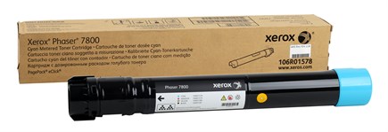 Xerox Phaser 7800-106R01570 Mavi Orjinal Toner (Yüksek Kapasite)(17.200 Syf)
