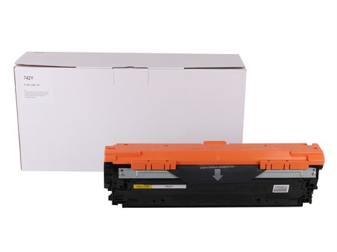 HP CE742A 307A CE342A 651A Sarı Muadil Toner Color Laserjet CP5225,700 M775