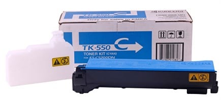 Kyocera Mita TK-550 Orjinal Mavi Toner FS-C 5200-5200DN (1T02HMCEU0)