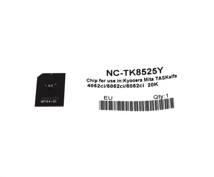 Kyocera Mita TK-8525 Toner Chip Sarı 4052ci (1T02RMANL0)