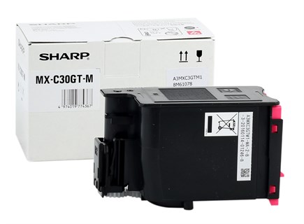 Sharp MX-C30GTMA Orjinal Kırmızı Toner MX-C250-MX-C300-MX-C301