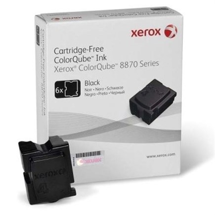 Xerox 108R00965 ColorQube 8870-8880 Siyah Kartuş (6'lı Paket)