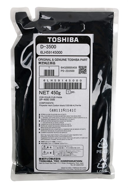 Toshiba D-3500 Orjinal Developer 28-35-45-350-352-353-450-452-453-3520