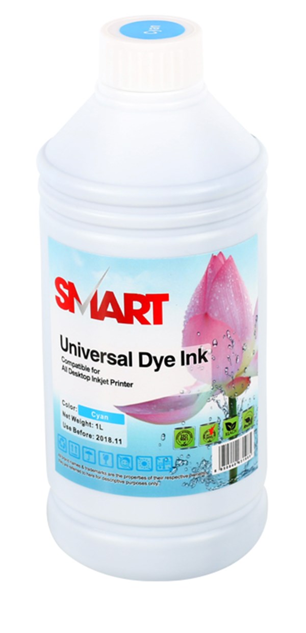 Smart Universal Mavi Dye Mürekkep (Masaüstü Printer) ( 1 Litre)