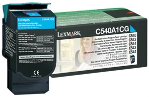 Lexmark C540A1CG Orjinal Mavi Toner C540 C543 C544)