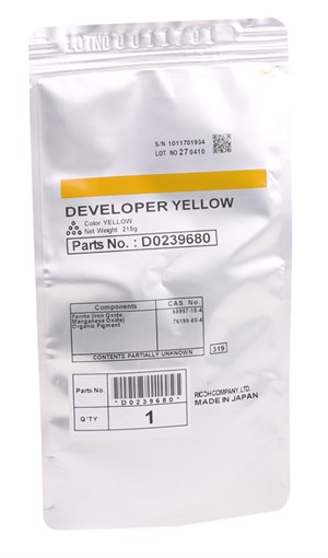 Ricoh Orjinal Sarı Developer MP-C 2800-3300-4000-5000 D0239680