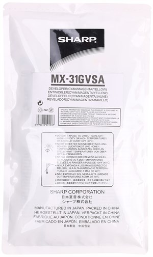 Sharp MX-31GVSA Orjinal Developer Kit MX2301-MX 2600-3100 (CMY)