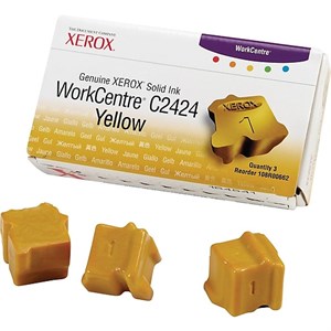 Xerox Workcentre C2424 Orjinal Sarı Kartuş 3lü Set 108R00662 3,4k