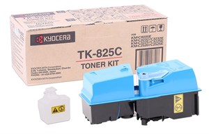 Kyocera Mita TK-825 Orjinal Mavi Toner KM-C 2520-2525-3225-3232-4035