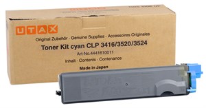 Utax TK-512C Orjinal Mavi Toner CLP-3416-3520-3524 (4441610011)