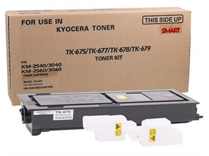 Kyocera Mita TK-675 Smart Toner KM2540-2560-3040-3060