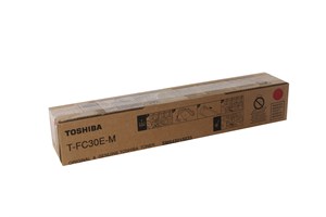 Toshiba T-FC30E M Orjinal Kırmızı Toner E-Studio 2050C-2550C-2051C-2551C